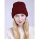 Female Active Acrylic Knitted Soft Hat Weave