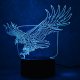 3D night light USB waterproof / sensor / dimmable LED / modern fashion