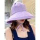 Female cute polyester bonnet sun hat color