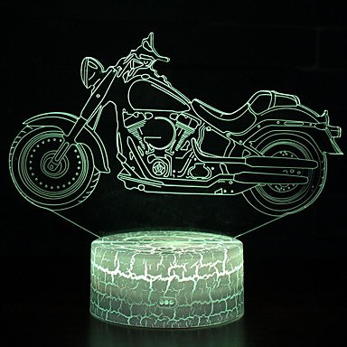 3D night light color change creative