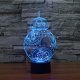 3D night light decoration LED