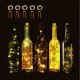 Wine bottle plug LED night light warm white / RGB / white button battery powered creative / wedding / decoration < 5 V.