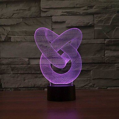 3D Night Light USB Dimmable 5 V