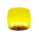 Wall plug small night light yellow creative 220-240 V.