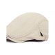 Women basic cute cotton hooded straw hat sun hat