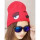 Women knitwear ski cap color