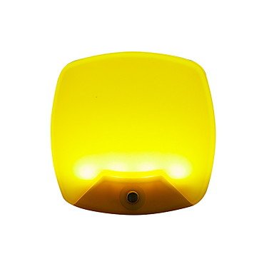 Wall plug small night light yellow creative 220-240 V.