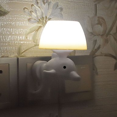 Wall socket night light white creative 220-240 V.