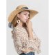 Female basic straw hat color